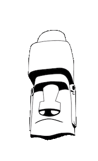 Moai Travel Sticker - Moai Travel Joypixels - Discover & Share GIFs