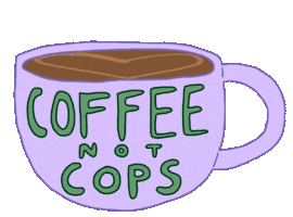 Not Cops Sticker