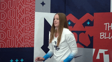 Volleyball Block GIF by GoDuquesne
