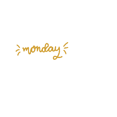 Monday Sticker