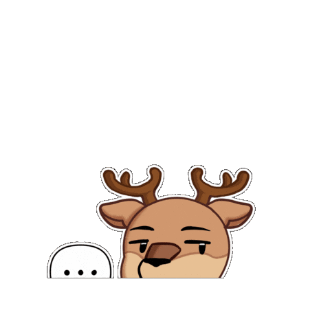 Serio Cervus Sticker by Upsin