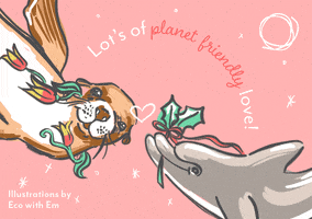 Dolphin Love GIF by Biome Eco Stores