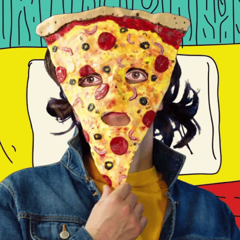 Pizza Time Party GIF by FUN WITH FRIDAY