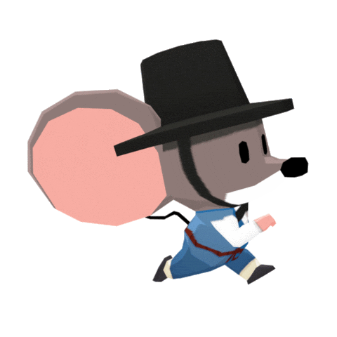 Korea Mouse Sticker