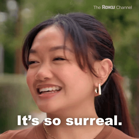 Season 1 Its Surreal GIF by The Roku Channel