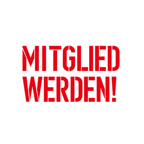 Mitglied Werden Sticker by sqna