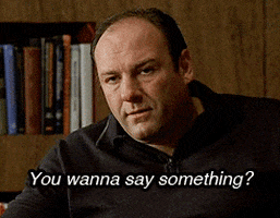 frustrated the sopranos GIF