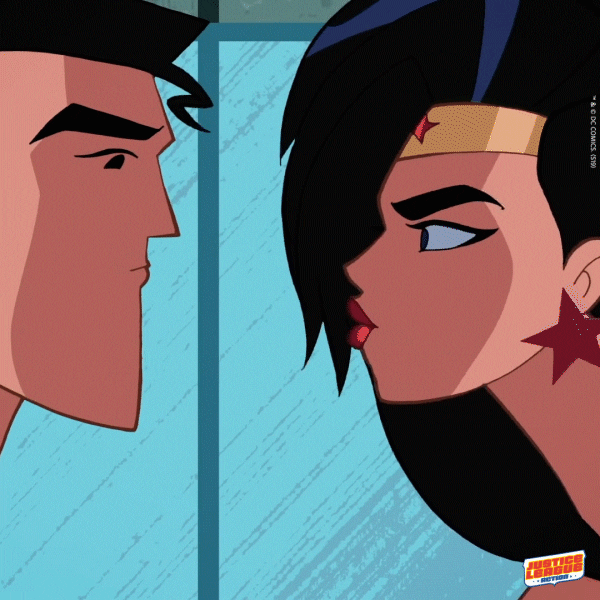 Superman Kiss GIF by DC
