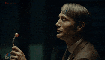 Mads Mikkelsen Eating GIF
