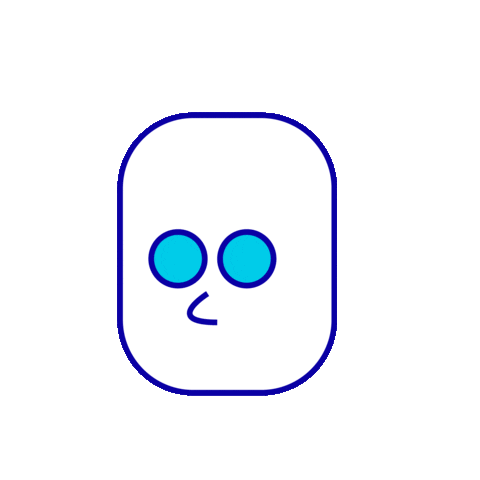Blue Eyes Sticker