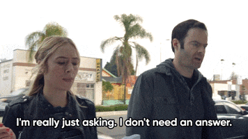 Bill Hader I Dont Care GIF by HBO