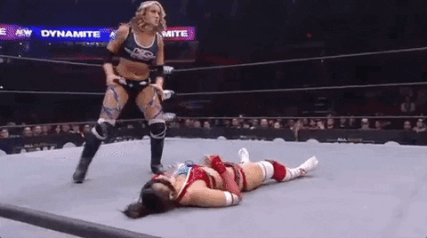 Hikaru Shida Wrestlingmatch GIF by All Elite Wrestling on TNT - Find & Share on GIPHY