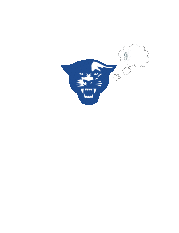 Georgia State  Zeta Tau Alpha Sticker