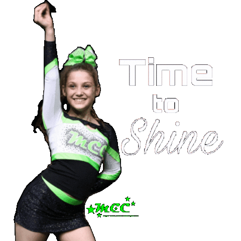 Magic Cheer Circle Sticker