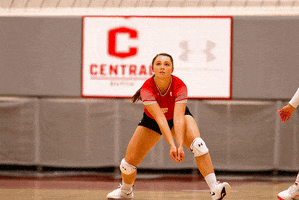 Volleyball Passing GIF by Central College Athletics