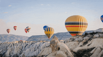 Mountains Baloon GIF by Go Turkey