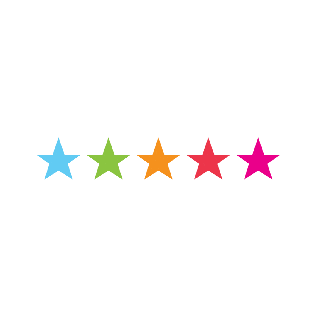 Rainbow Star Sticker by Pret USA