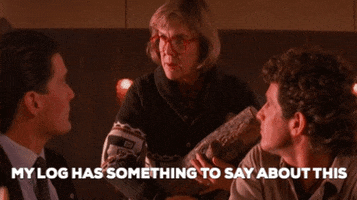 Twin Peaks Log Something To Say I Have GIF