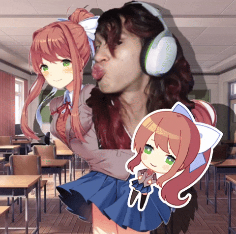 Aaron Monika GIF