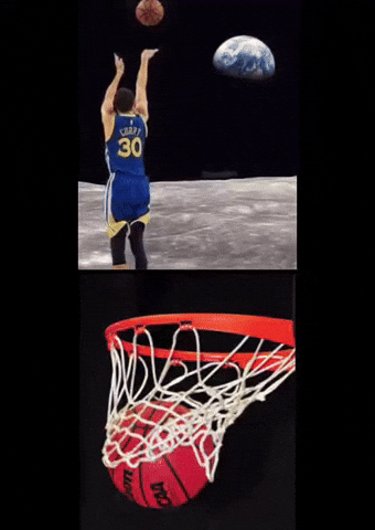 Steph Curry Shooting Your Shot GIF