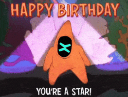 Happy Birthday Cryptocurrency GIF by MultiversX