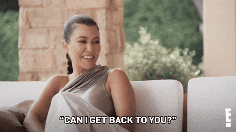 Keeping Up With The Kardashians Idk GIF by E! - Find & Share on GIPHY