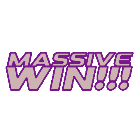 Champions Win Sticker