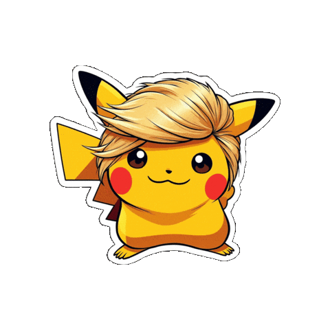 Trump Sticker by Patrick Widen