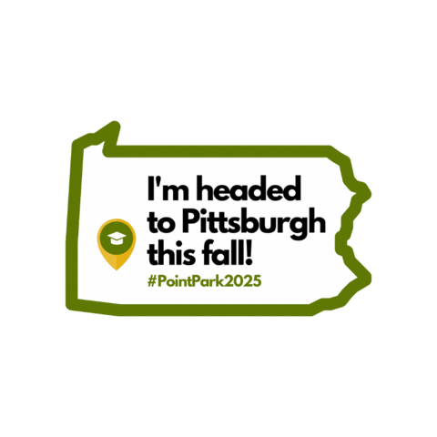 College Pittsburgh Sticker by Point Park University
