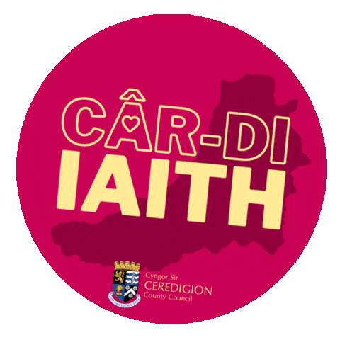 Cyngor Sir Ceredigion Sticker