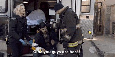 Glad You Are Here Chicago Fire GIF by Wolf Entertainment