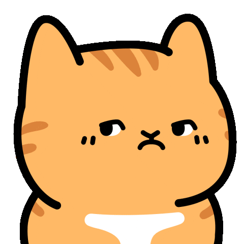 Cat Despise Sticker by Lord Tofu Animation