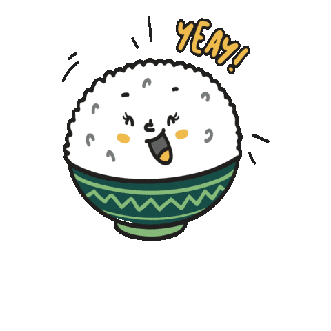Happy White Rice Sticker by BulkSource for iOS & Android | GIPHY Happy White Rice Sticker by BulkSource for iOS & Android | GIPHY