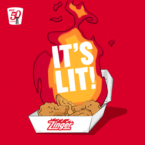 Fired Up Yes GIF by YUM KFC SouthAfrica