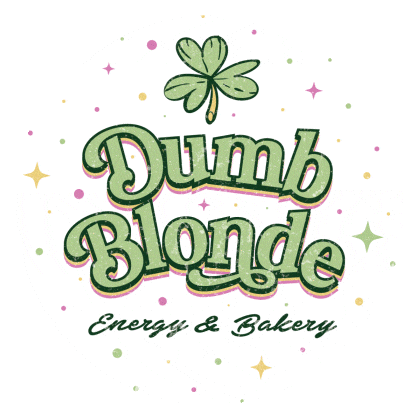 Dumb Blonde Sticker by Decal Queen Co