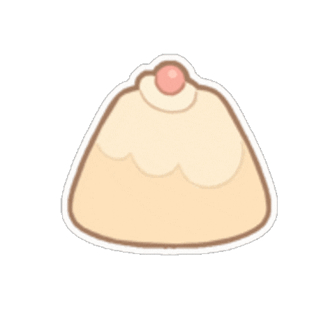 Pudding Sticker