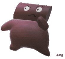 Confused Swiss Roll Sticker