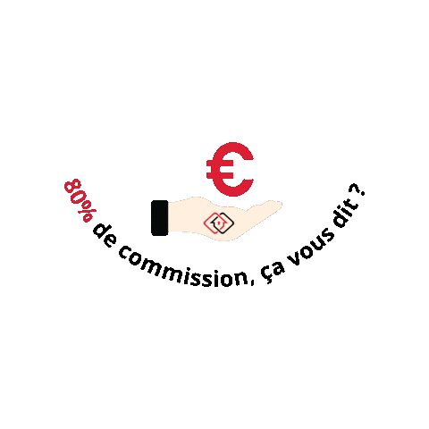 Immobilier Commission Sticker by Dr House Immo