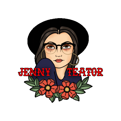 Teator Tribe Sticker by Jenny Teator