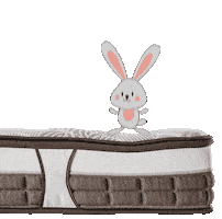 Jump Bunny Sticker by Marion