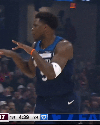 Celebration Nba GIF by Minnesota Timberwolves