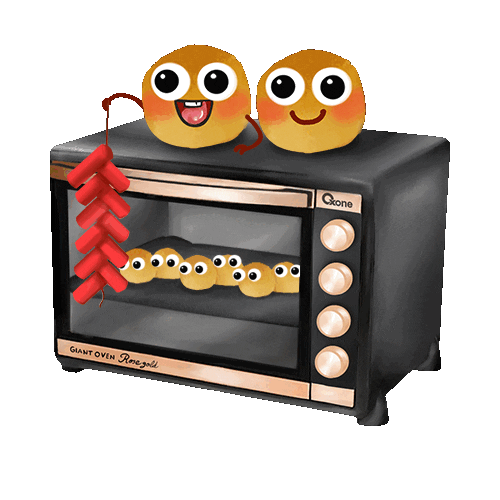 Chinese New Year Tiger Sticker by Oxoneonline