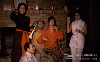 Celebrate Happy New Year GIF by Texas Archive of the Moving Image