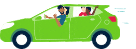 Car Roadtrip Sticker by PARK NOW FR