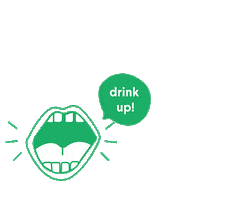 Drink Up Happy Hour Sticker by Highly Likely