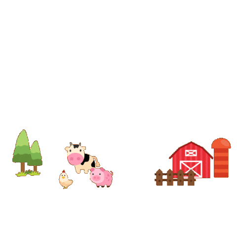 Farm Animales Sticker by katapum