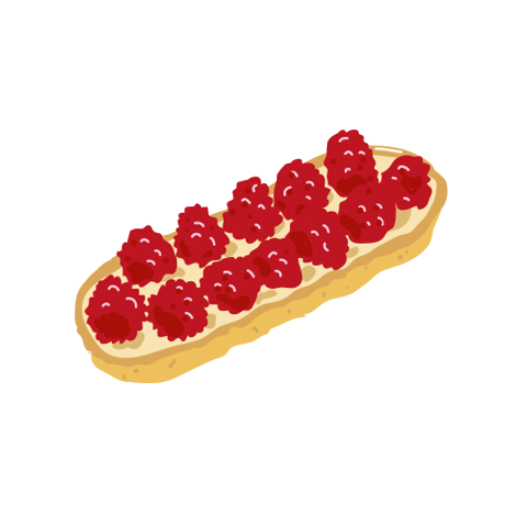 Leduff Tarteletteframboise Sticker by BRIOCHEDOREE