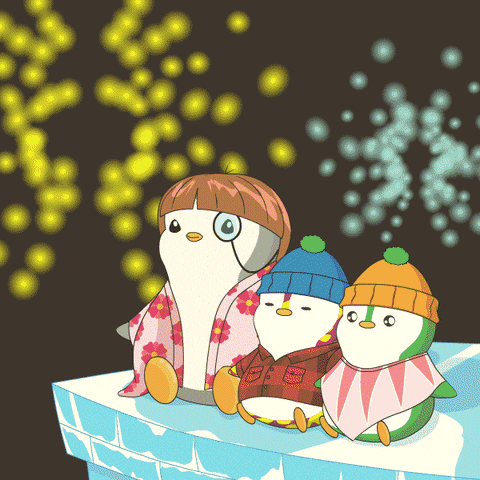 Celebrate New Year GIF by Pudgy Penguins