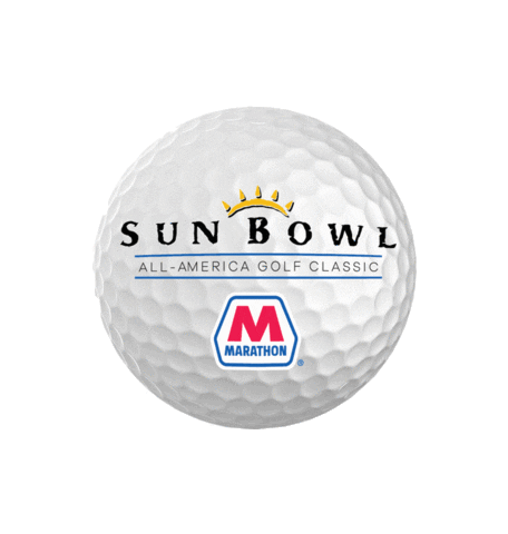 Sun Bowl Golf Sticker by Sun Bowl Association