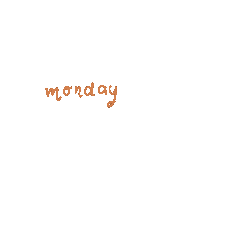 Monday Sticker